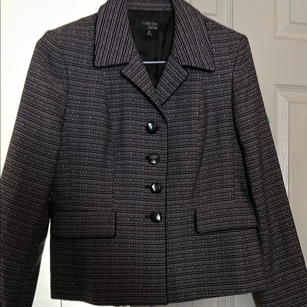 Le Suit Black Blazer Professional Tailored Fit